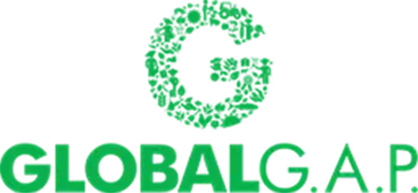 Logotipo verde de Globalgap con una G estilizada